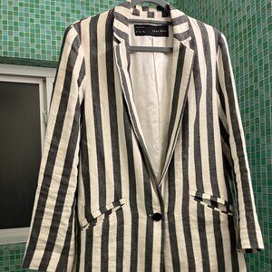 Summer Chic Zara Basic Jacket Size M